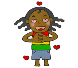 Reggae life sticker #1814876