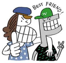 The mr. B sticker #1815067