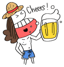 The mr. B sticker #1815070