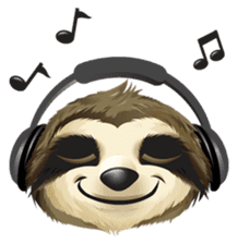 Matty the Sloth: Hanging Out sticker #1815811