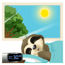 Matty the Sloth: Hanging Out sticker #1815813