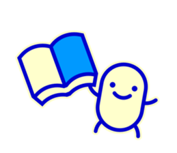 Smile Blue Sticker sticker #1816006