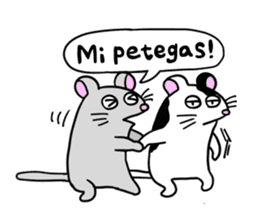 Gajaj Musoj (pleasant rats) sticker #1816968
