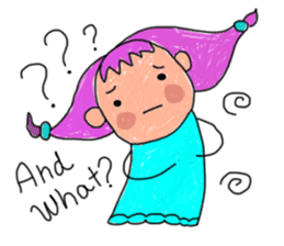 Children Art Style - (ENGLISH) sticker #1817048