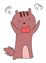 Tanbi of squirrel sticker #1817116