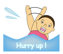 The synchronized swimmer sticker #1817134