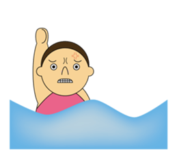 The synchronized swimmer sticker #1817157