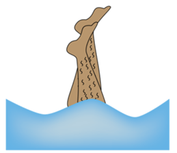 The synchronized swimmer sticker #1817158