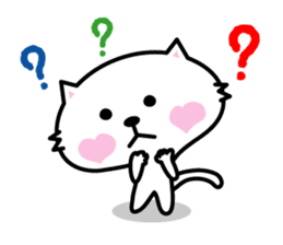 The cat which starved in love sticker #1817376