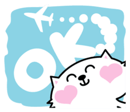 The cat which starved in love sticker #1817389