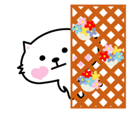 The cat which starved in love sticker #1817396