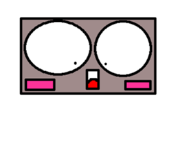 Jittery kun sticker #1817546