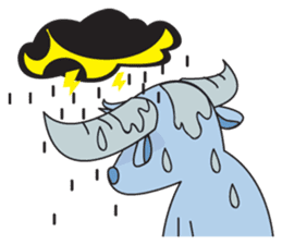 Adventure time with Duk & Dui sticker #1818488