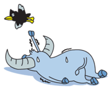 Adventure time with Duk & Dui sticker #1818501