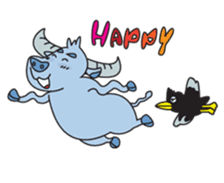 Adventure time with Duk & Dui sticker #1818502