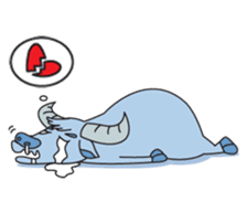 Adventure time with Duk & Dui sticker #1818513