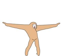 Gibbon sticker #1818534