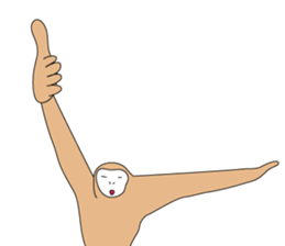 Gibbon sticker #1818536