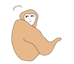Gibbon sticker #1818546