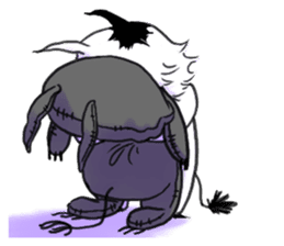 Lonely Gimgim Sticker sticker #1818786