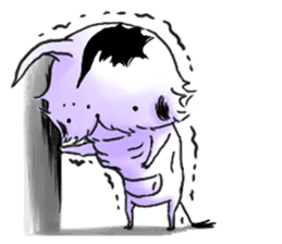 Lonely Gimgim Sticker sticker #1818793