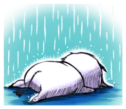 Lonely Gimgim Sticker sticker #1818798