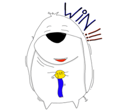 Puffy The dog sticker #1819481