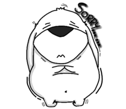 Puffy The dog sticker #1819482