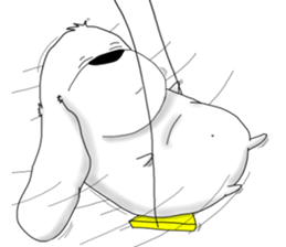 Puffy The dog sticker #1819495