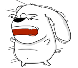 Puffy The dog sticker #1819503