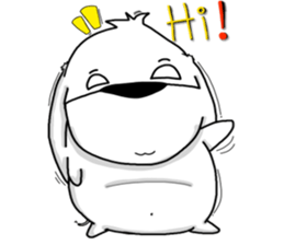 Puffy The dog sticker #1819504