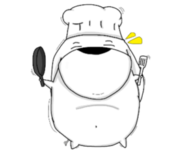 Puffy The dog sticker #1819508