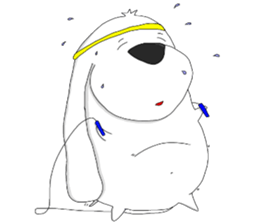 Puffy The dog sticker #1819509