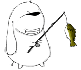 Puffy The dog sticker #1819510