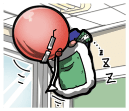 Balloon Head of Class sticker #1819654