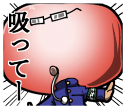 Balloon Head of Class sticker #1819656