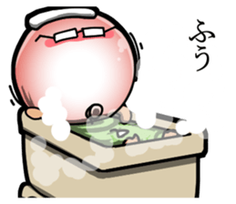 Balloon Head of Class sticker #1819676