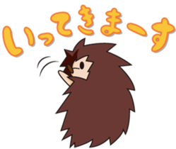 Hedgehog TAMUO sticker #1819682