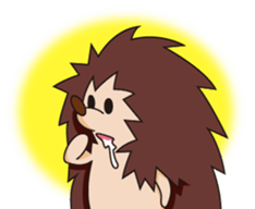 Hedgehog TAMUO sticker #1819693