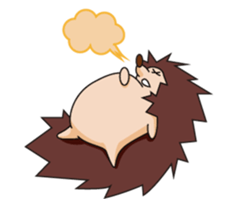 Hedgehog TAMUO sticker #1819699