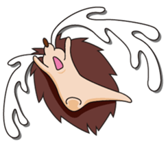 Hedgehog TAMUO sticker #1819703