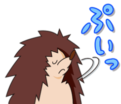 Hedgehog TAMUO sticker #1819706