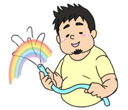 Everyday chubby man second sticker #1820383