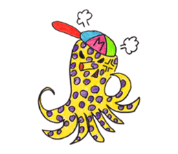 Happy cute lovely animals sticker #1821052