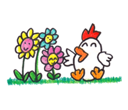 Happy cute lovely animals sticker #1821058