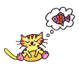 Happy cute lovely animals sticker #1821063