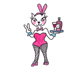 Happy cute lovely animals sticker #1821071