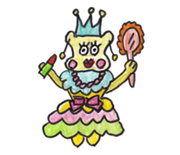 Happy cute lovely animals sticker #1821073