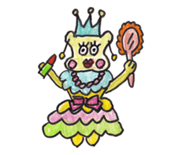 Happy cute lovely animals sticker #1821073