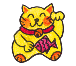 Happy cute lovely animals sticker #1821077